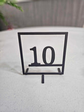 Load image into Gallery viewer, Metal Modern Table Numbers
