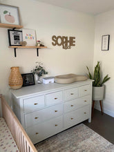 Load image into Gallery viewer, Metal Name, Bedroom Name Sign