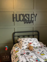 Load image into Gallery viewer, Metal Name, Bedroom Name Sign