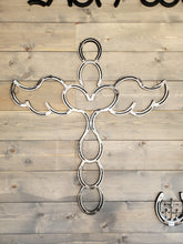 Load image into Gallery viewer, Angel - Horseshoe Angel - Horseshoe Cross