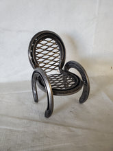 Load image into Gallery viewer, Horseshoe Mini Chair - plant stand