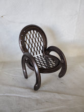 Load image into Gallery viewer, Horseshoe Mini Chair - plant stand