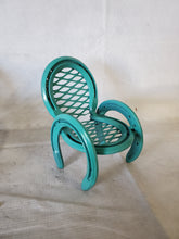 Load image into Gallery viewer, Horseshoe Mini Chair - plant stand