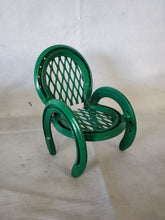 Load image into Gallery viewer, Horseshoe Mini Chair - plant stand