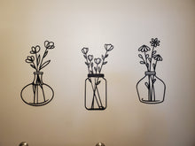 Load image into Gallery viewer, Metal Boho Flower Pots - Set of 3