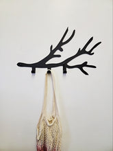 Load image into Gallery viewer, Metal Tree Branch with 3 Hooks