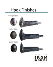 Load image into Gallery viewer, Rustic Railway Spike Hanger