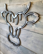 Load image into Gallery viewer, Horseshoe Art Highland Bull