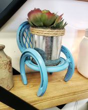 Load image into Gallery viewer, Horseshoe Mini Chair - plant stand
