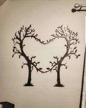 Load image into Gallery viewer, Heart Tree Metal Sign