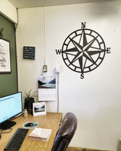Load image into Gallery viewer, Modern Metal Compass Sign