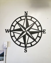Load image into Gallery viewer, Modern Metal Compass Sign