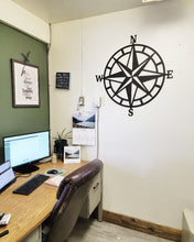 Load image into Gallery viewer, Modern Metal Compass Sign