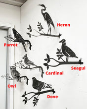 Load image into Gallery viewer, Metal Tree Branch Plant Hanger - Choose a BIRD