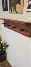 Load image into Gallery viewer, Railway Spike Coat Rack Shelf