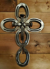 Load image into Gallery viewer, Horseshoe Cross - The Holy Cross - Large or Small