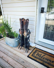 Load image into Gallery viewer, Horseshoe Boot rack - Two Pair