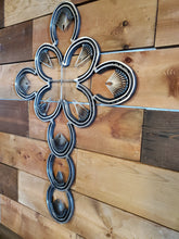 Load image into Gallery viewer, Horseshoe Cross - Stylized Horseshoe Cross - large