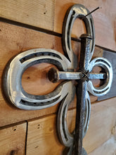 Load image into Gallery viewer, Horseshoe Cross - The Iron Cross - Long / Small