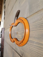 Load image into Gallery viewer, Horseshoe Pumpkin Wall Hanging
