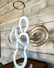 Load image into Gallery viewer, Horseshoe Christmas Angel Candle Holder