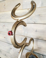 Load image into Gallery viewer, Horseshoe Christmas Reindeer Decoration