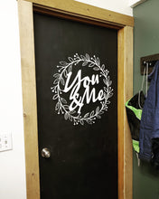 Load image into Gallery viewer, You & Me Sign in Wreath