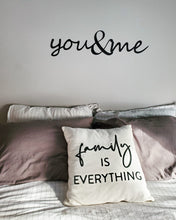Load image into Gallery viewer, Metal Sign, You & Me Sign