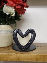 Load image into Gallery viewer, Horseshoe Heart Candle Holder