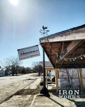 Load image into Gallery viewer, Weathervane, Metal Rooster Wind Vane