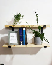 Load image into Gallery viewer, Staggered Double Shelf Lip Brackets - SOLD INDIVIDUALLY