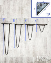 Load image into Gallery viewer, Hairpin Leg 2 Rod (SOLD INDIVIDUALLY)