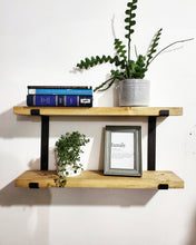 Load image into Gallery viewer, Double Shelf Lip Brackets SOLD INDIVIDUALLY