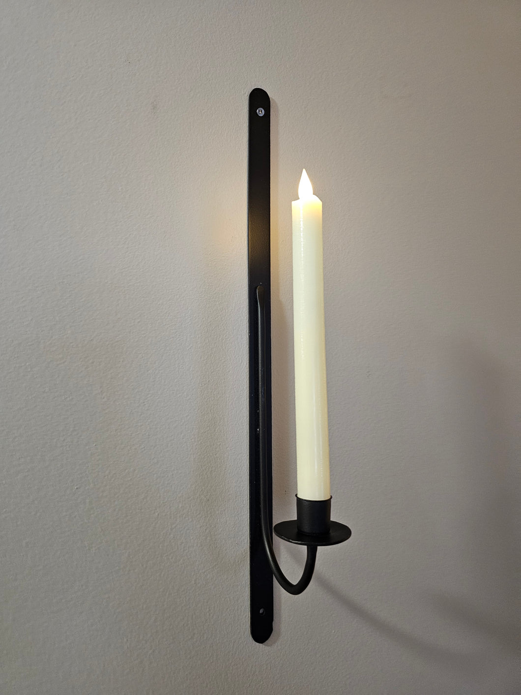 Metal Taper Candle Wall Holder