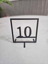 Load image into Gallery viewer, Metal Modern Table Numbers

