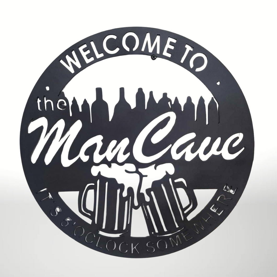 Metal sign - Welcome to the Man Cave