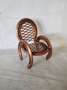 Horseshoe Mini Chair - plant stand