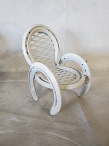 Horseshoe Mini Chair - plant stand