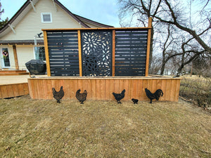 Garden and Yard ABSTRACT Chicken Stakes