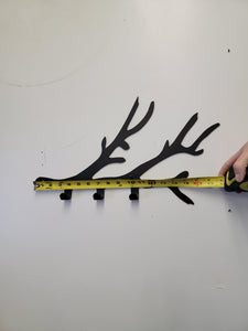 Metal Tree Branch with 3 Hooks