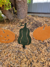 Load image into Gallery viewer, Pumpkin and Gourd Metal Yard Stakes
