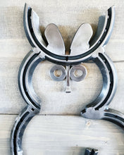 Load image into Gallery viewer, Horseshoe Owl Coat Rack
