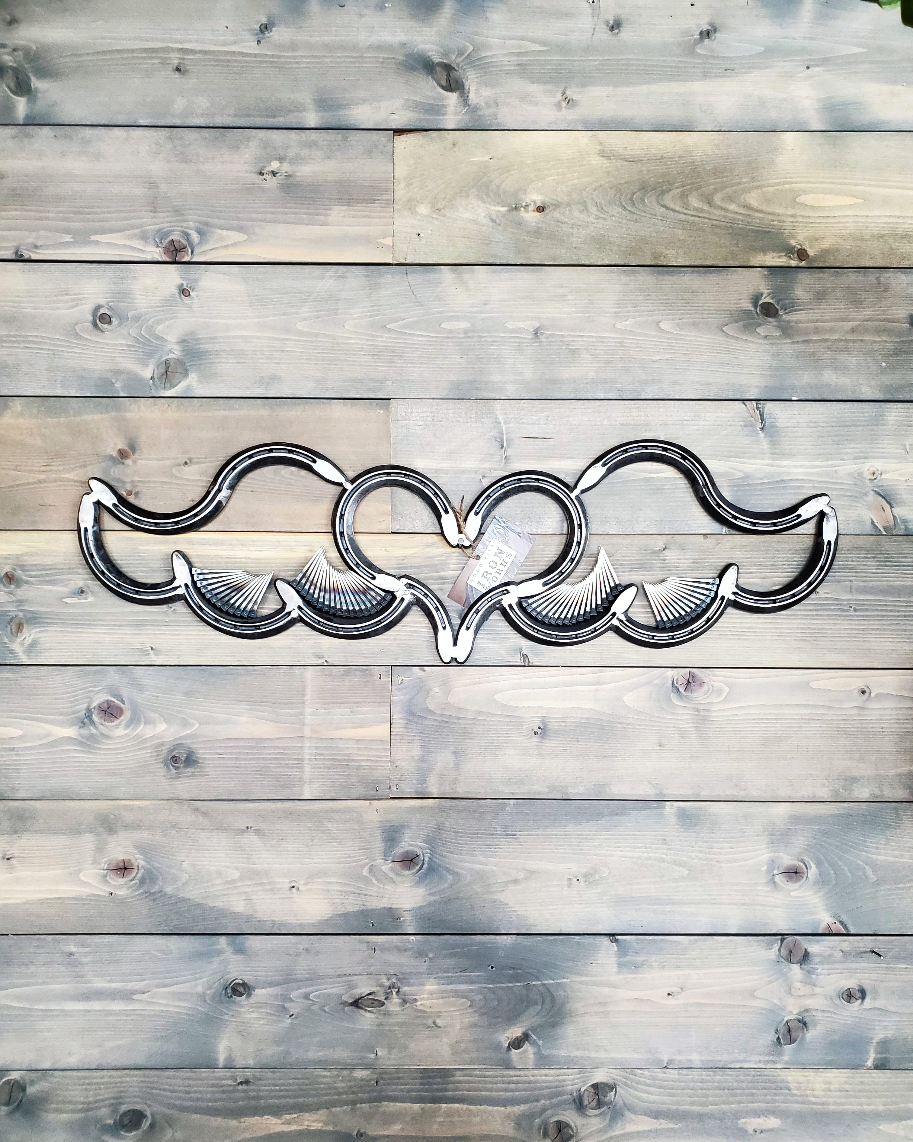 Horseshoe Heart with Wings – Wood River Iron Works