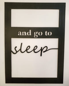 Give it to God and go to sleep