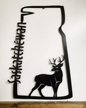 Load image into Gallery viewer, Saskatchewan Map with Deer
