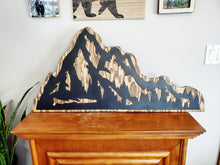 Load image into Gallery viewer, Mountain Sign, Metal Mountains
