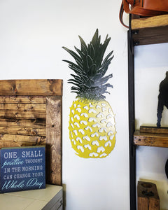 Pineapple Metal Sign