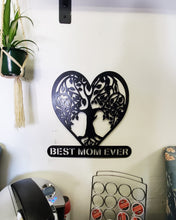 Load image into Gallery viewer, Metal Sign - Best Mom Ever - Mother&#39;s Day Gift

