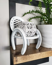 Load image into Gallery viewer, Horseshoe Mini Chair - plant stand
