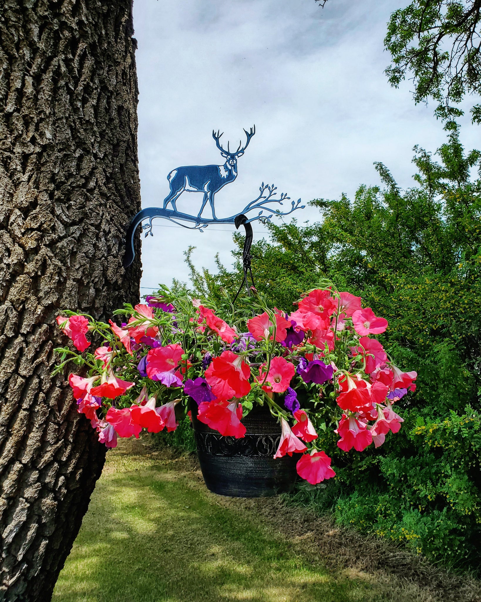 Metal Tree Branch Plant Hanger